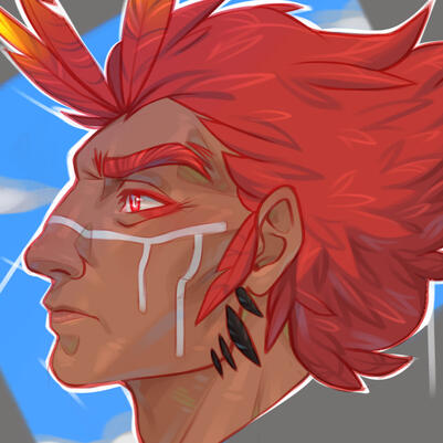 Original character, portrait. Original character, portrait.