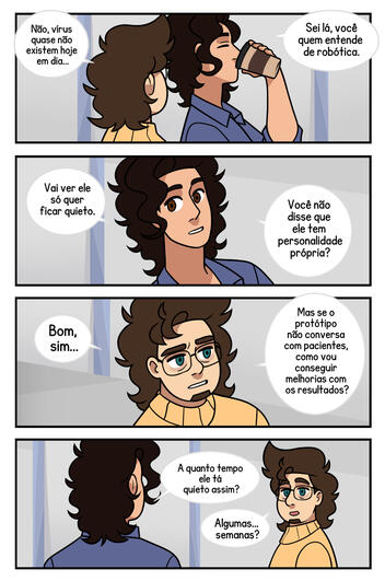 Webcomic page.