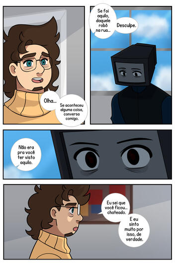 Webcomic page.