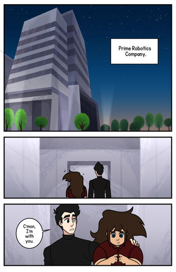 Webcomic page. Webcomic page.